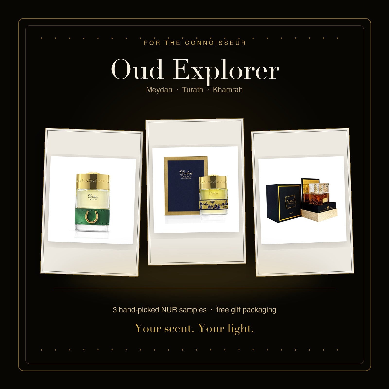 The Oud Explorer — Gift Set 3×5ml